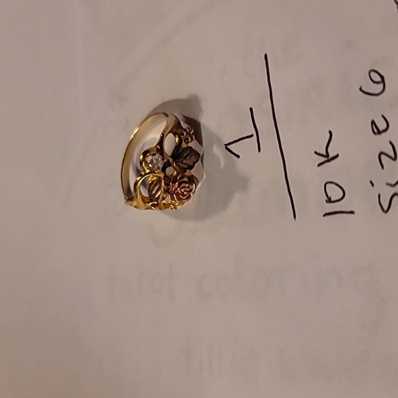 Black Hills Gold 6 10k Intricate Gold Rings 1 Price For All!!! Real Diamonds Too - Picture 8 of 16